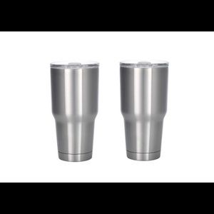Tumblers stainless steel 2-pack 30oz. each